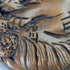 Japanese vintage dragon wooden netsuke